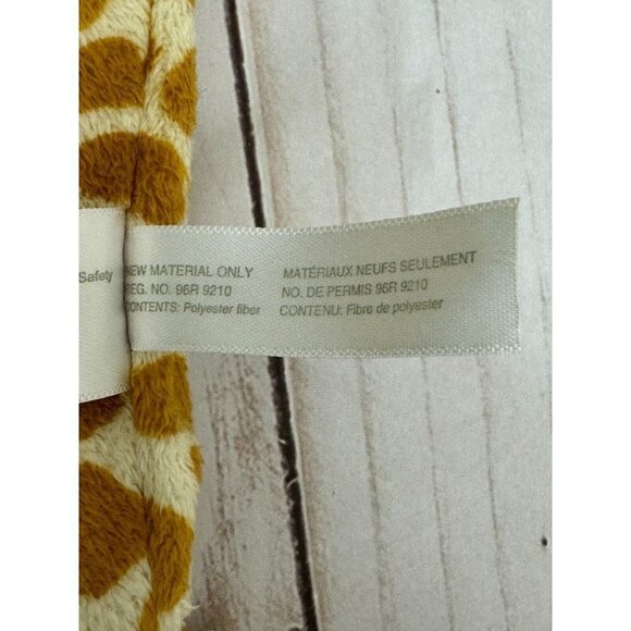 Angel Dear Infant Giraffe Security Blanket Knotted Lovey Plush Brown Tan Yellow - Picture 8 of 10